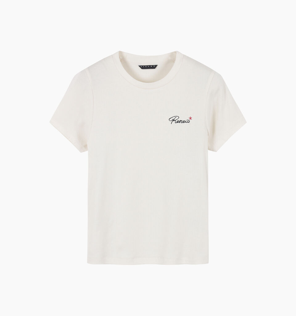T-SHIRT - sisley k short sleeve t-shirt - Beige | Sisley K image number 2